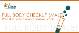 Full body checkup with comprehensive Hormone profile(Male)