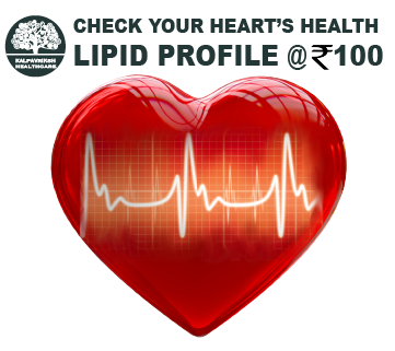 DEAL of the DAY : LIPID PROFILE (cholesterol) @ Rs. 100 only