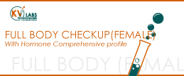 Full Body checkup with comprehensive Hormone profile (Female)
